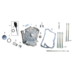 Desni poklopac i filter ulja